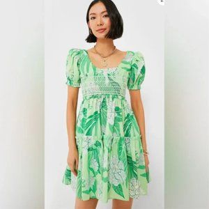 Farm Rio Dew Drop Floral mini dress